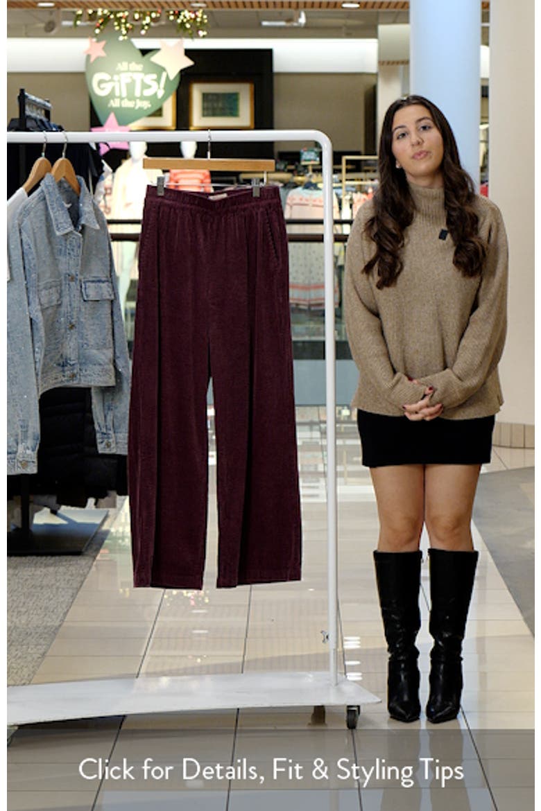 Allison Corduroy Pants video