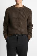 Vince Bird's Eye Wool & Cashmere Sweater