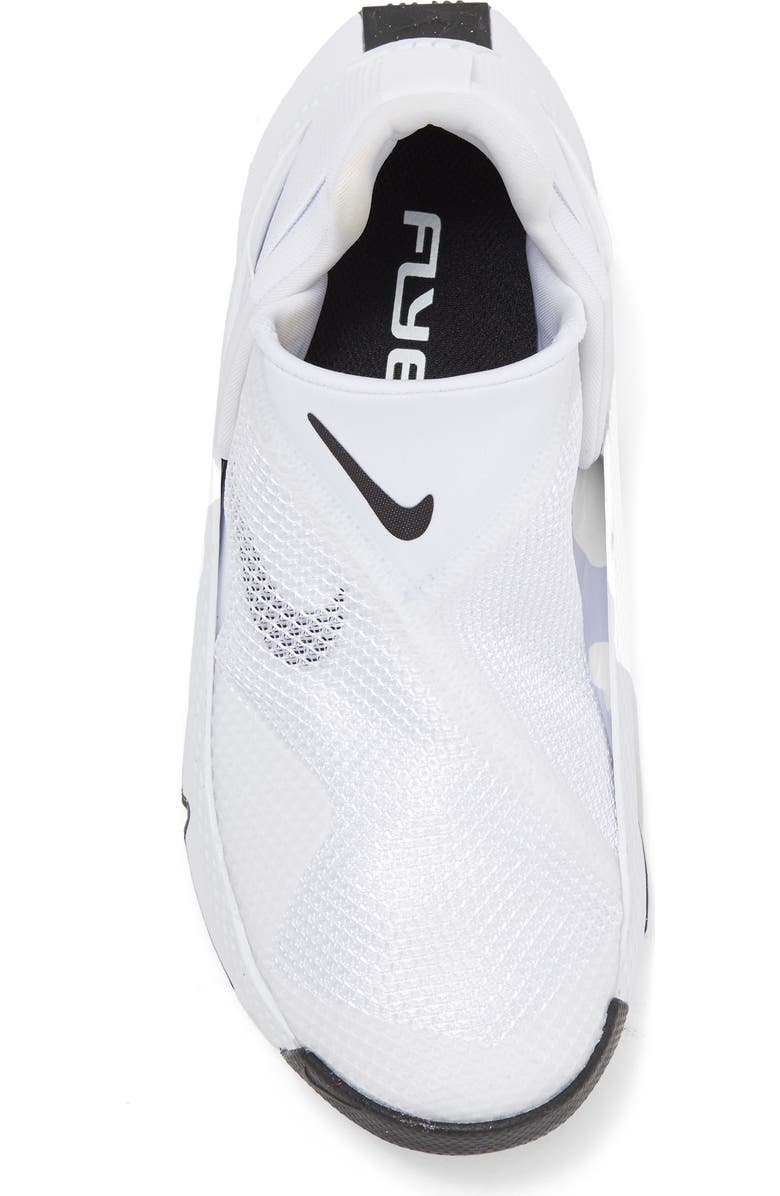 Nike Go Flyease Slip-On Sneaker, Alternate, color, 102 White/Black
