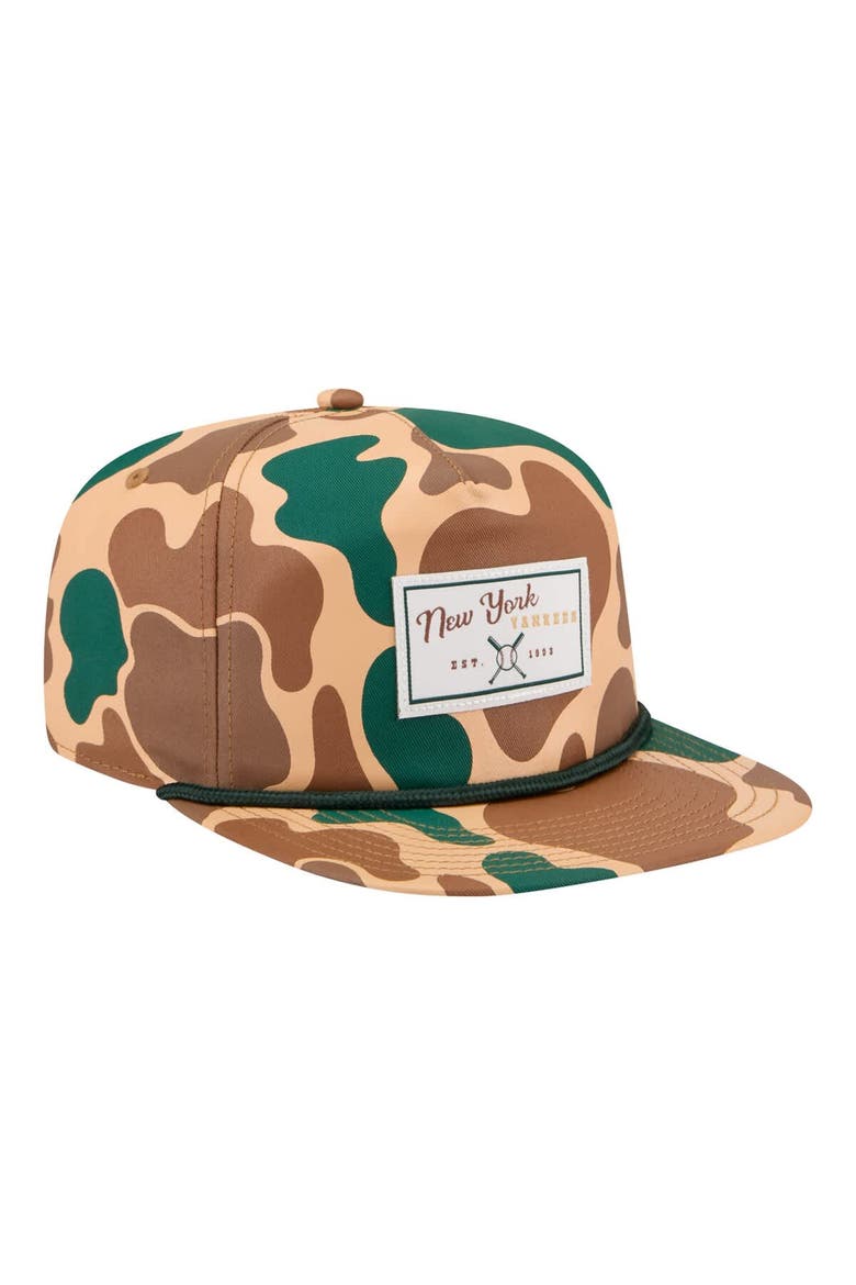Men's New Era  Camo New York Yankees Duck 19TWENTY Adjustable Hat, Alternate, color, Camo