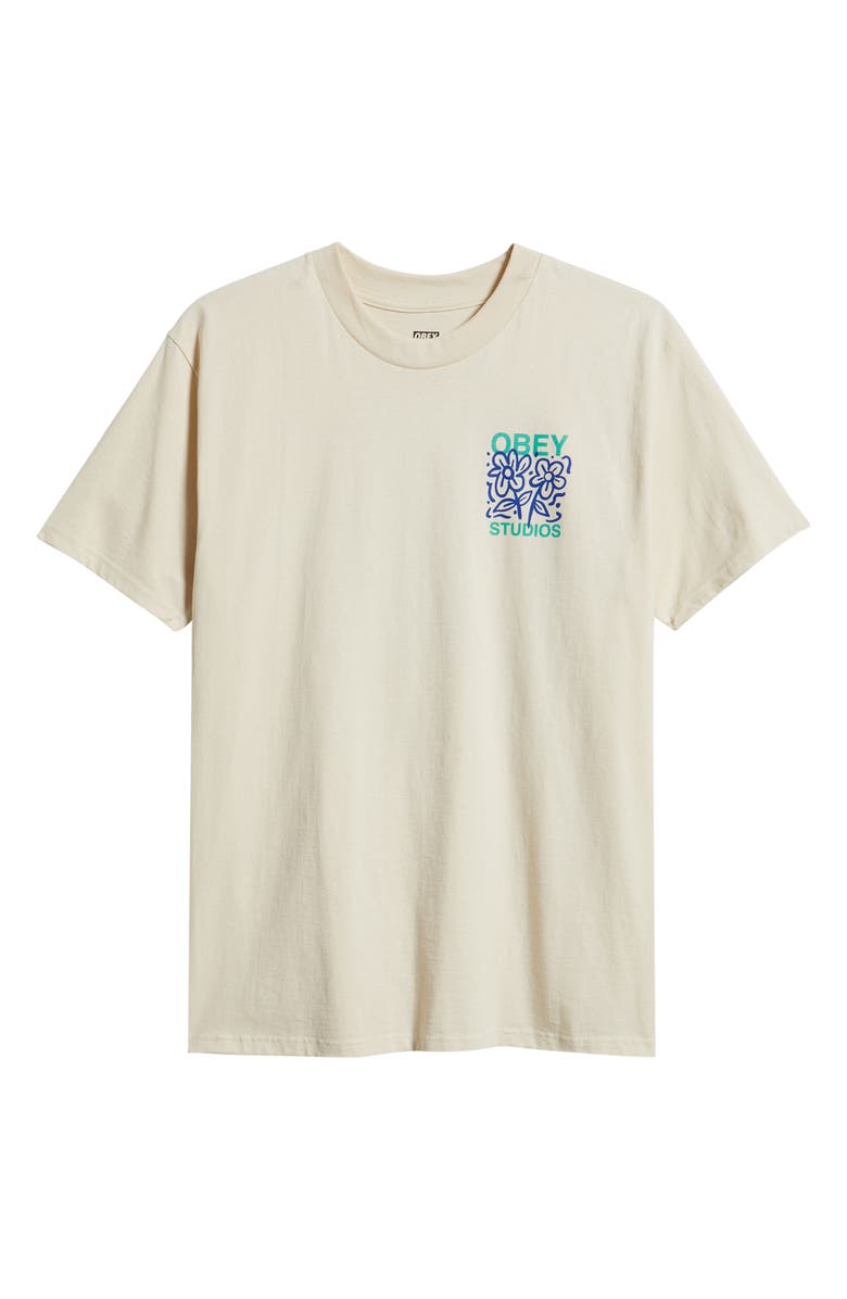 Obey Grown with Love Graphic T-Shirt, Alternate, color, White