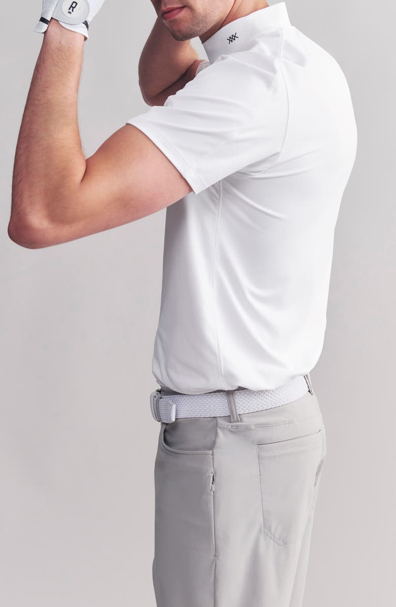 Rhone Momentum Performance Short Sleeve Mock Neck Golf Top, Alternate, color, 