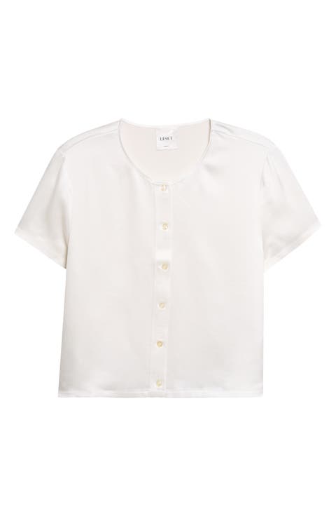 Barb Short Sleeve Top
