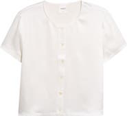 LESET Barb Short Sleeve Top