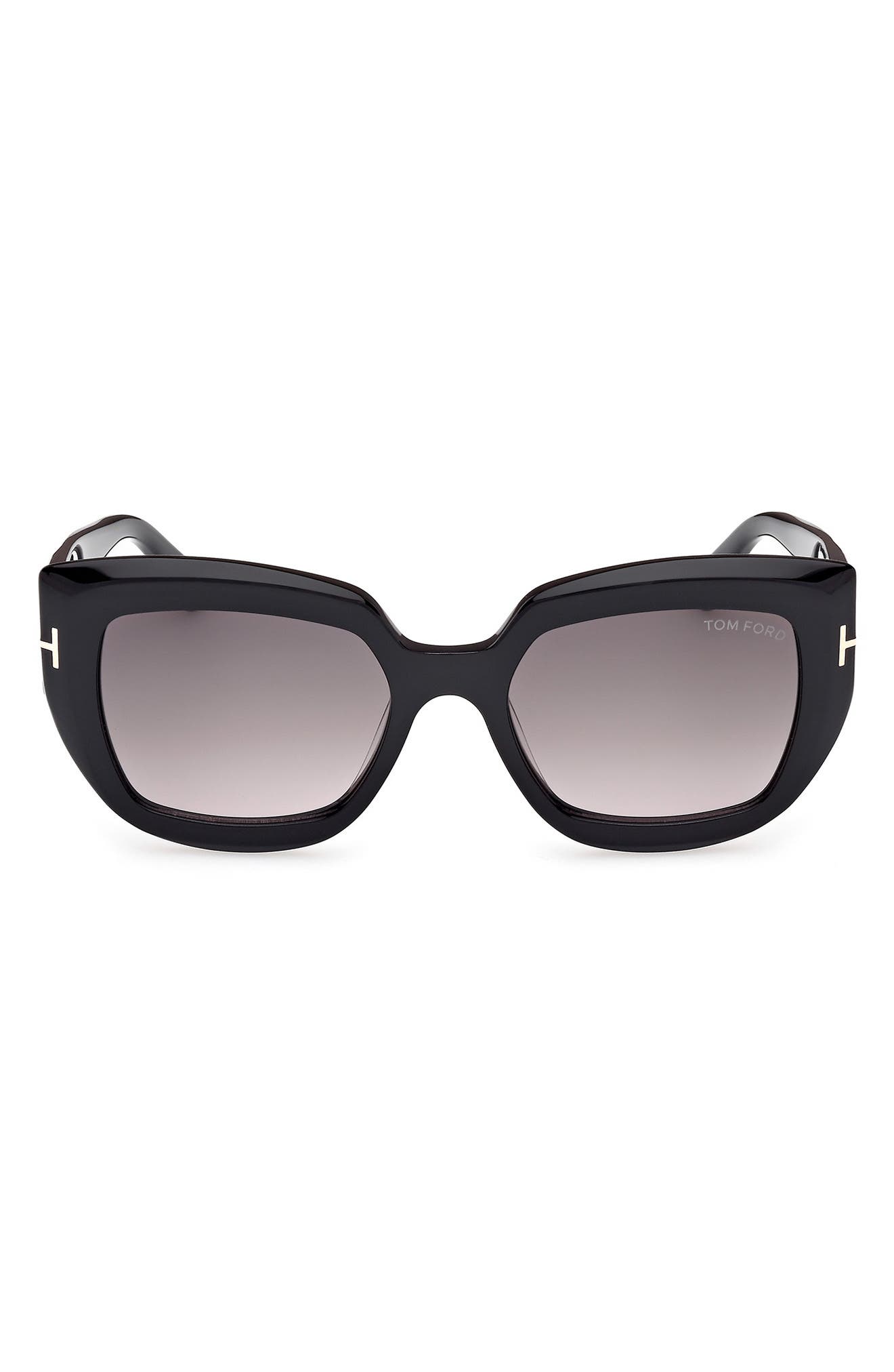 TOM FORD Saltzman 53mm Gradient Butterfly Sunglasses