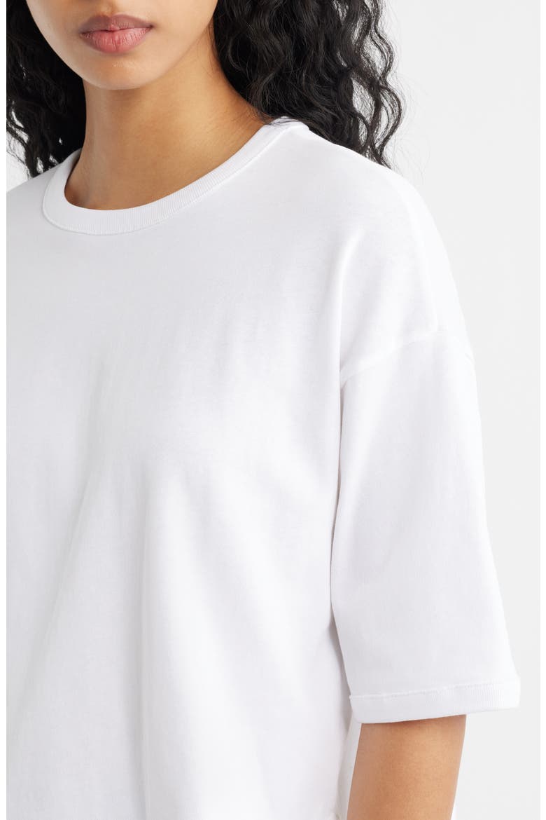 Relaxed Boxy T-Shirt, Alternate, color, WHITE