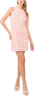 Ted Baker Tina Check Sleeveless Minidress