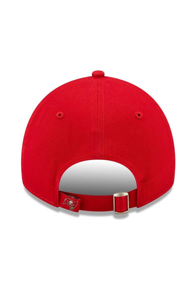 Women's New Era Red Tampa Bay Buccaneers Formed 9TWENTY Adjustable Hat, Alternate, color, Red