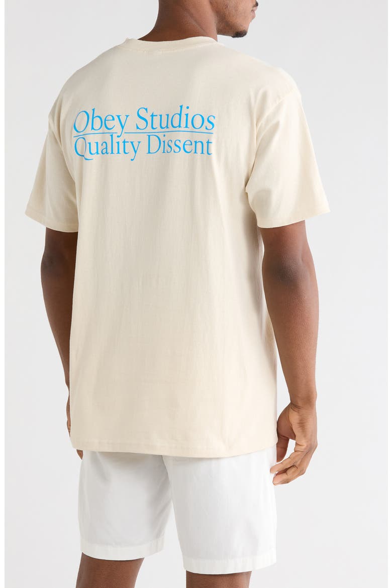 Quality Dissent Graphic T-Shirt, Alternate, color, CREAM