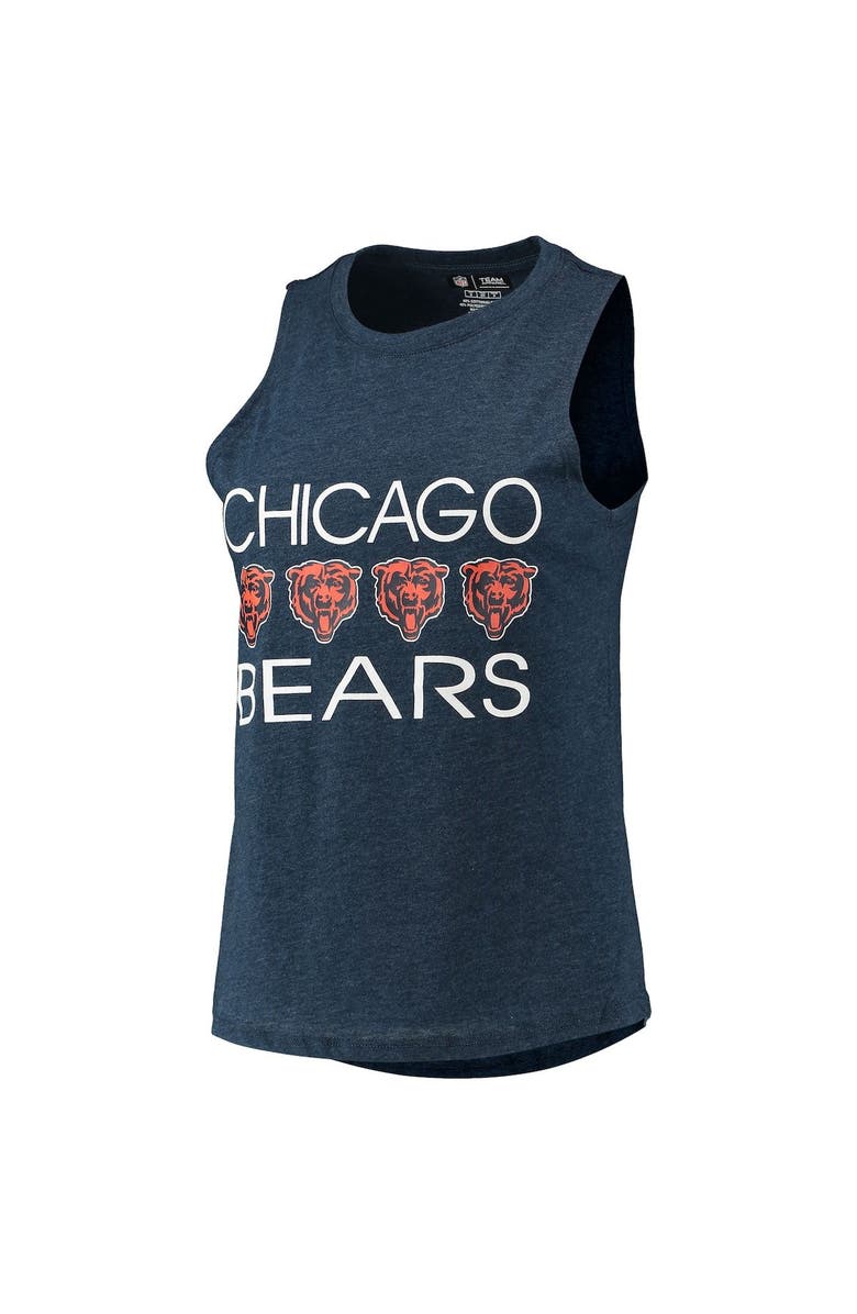 CONCEPTS SPORT Women's Concepts Sport Orange/Navy Chicago Bears Muscle Tank Top & Pants Sleep Set, Alternate, color,