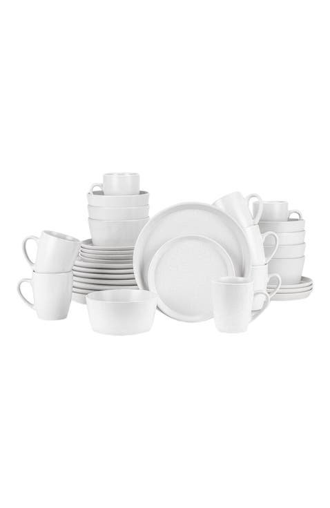 Albie Stoneware 32-Piece Dinnerware Set