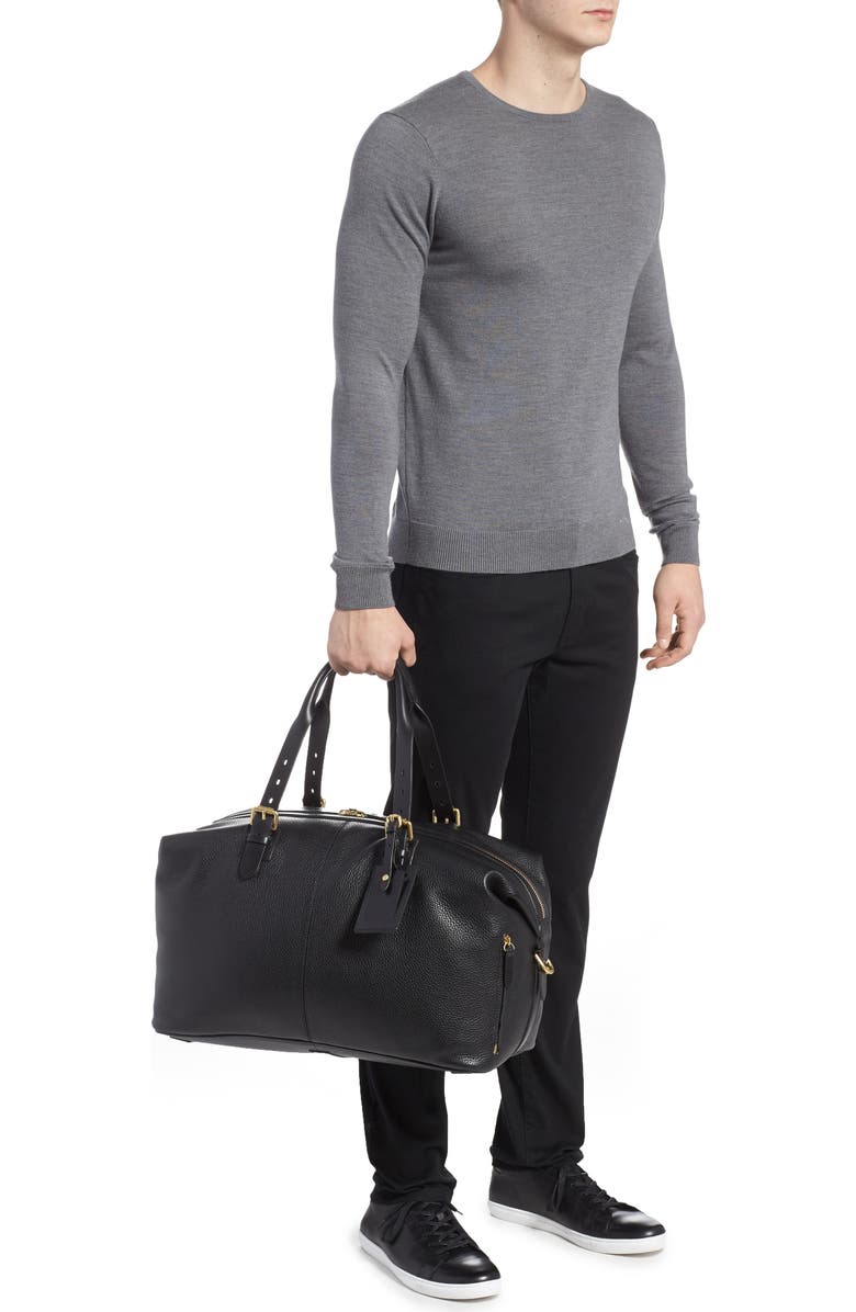 Cole Haan Leather Duffel Bag, Alternate, color,