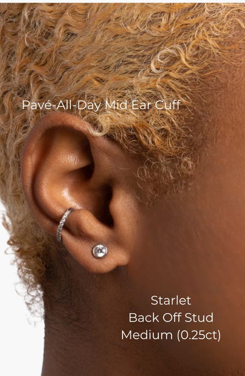 Seed2stone The Starlet Back-off Stud In Silver
