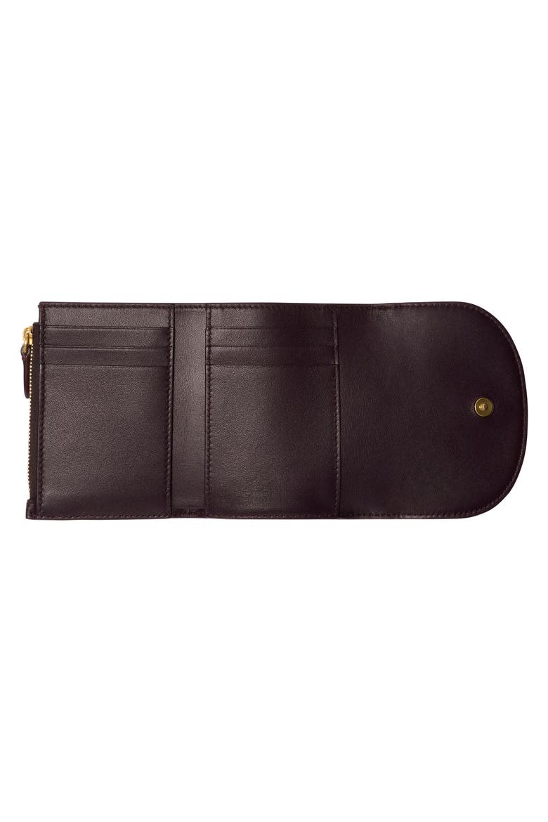 Highlands Coated Canvas Compact Wallet, Alternate, color, SAND