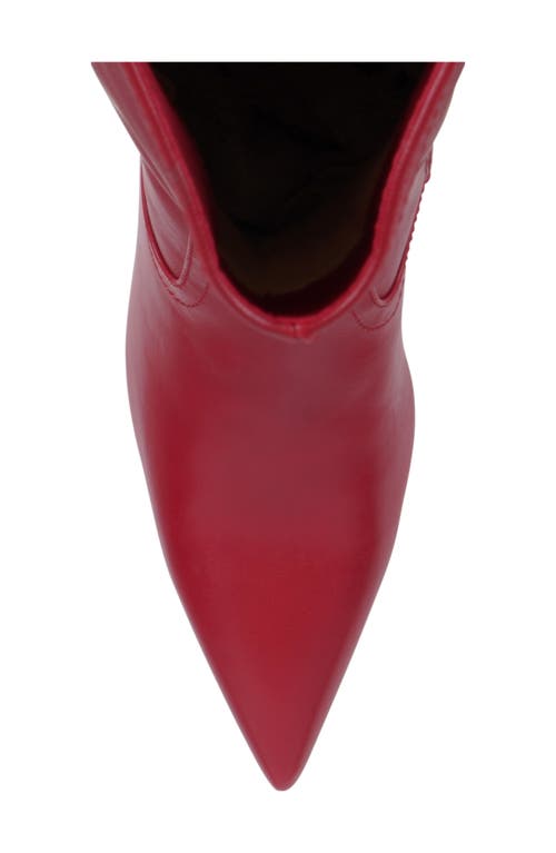 Good Choice New York Vanessa Heeled Boot In Red