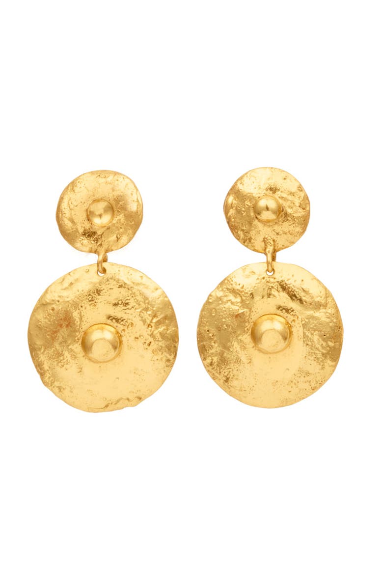 Venus Earrings, Main, color, GOLD