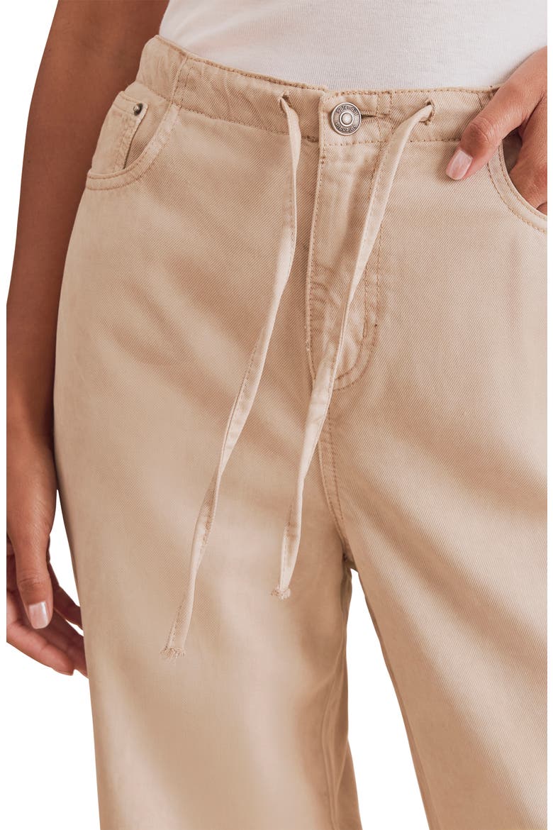 Lounge Denim Pants, Alternate, color, WHEAT BEIGE