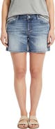 SLINK Jeans Side Vented Denim Shorts