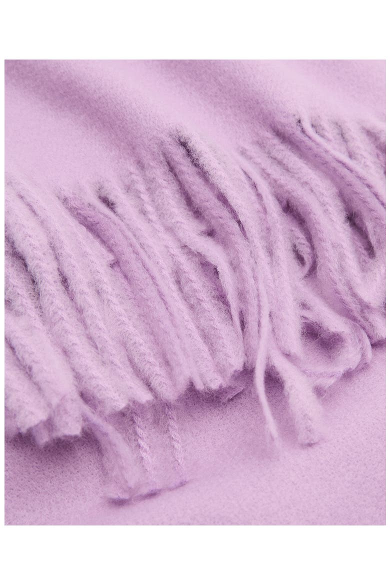 Fringed Scarf, Alternate, color, LIGHT/ PASTEL PURPLE