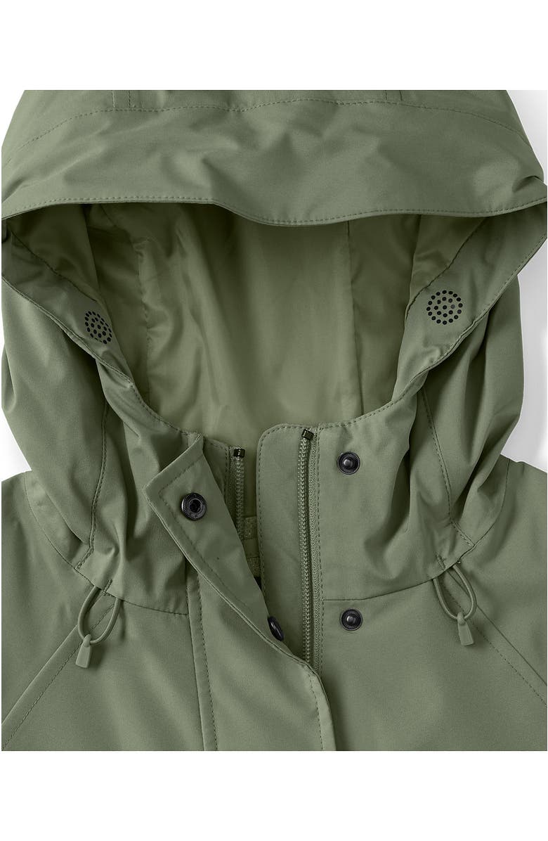 Lands' End Squall Packable Long Raincoat, Alternate, color, 