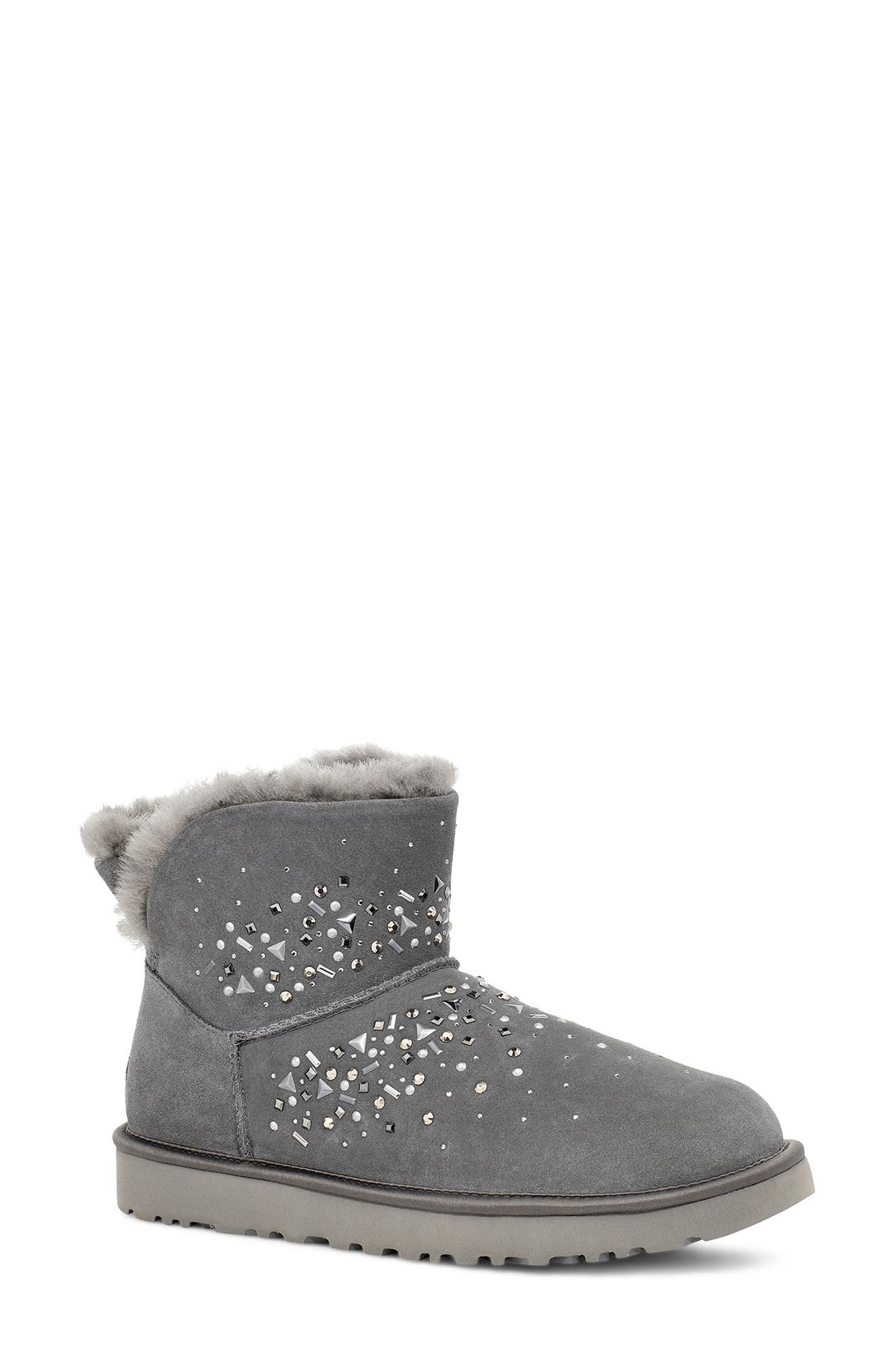 UGG<sup>®</sup> Classic Galaxy Bling Mini Bootie, Main, color, 