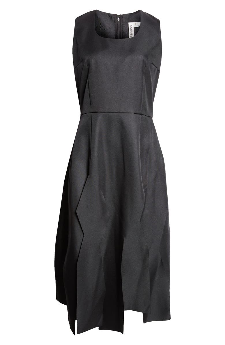 Comme des Garçons Deconstructed Serge Midi Dress, Alternate, color, 