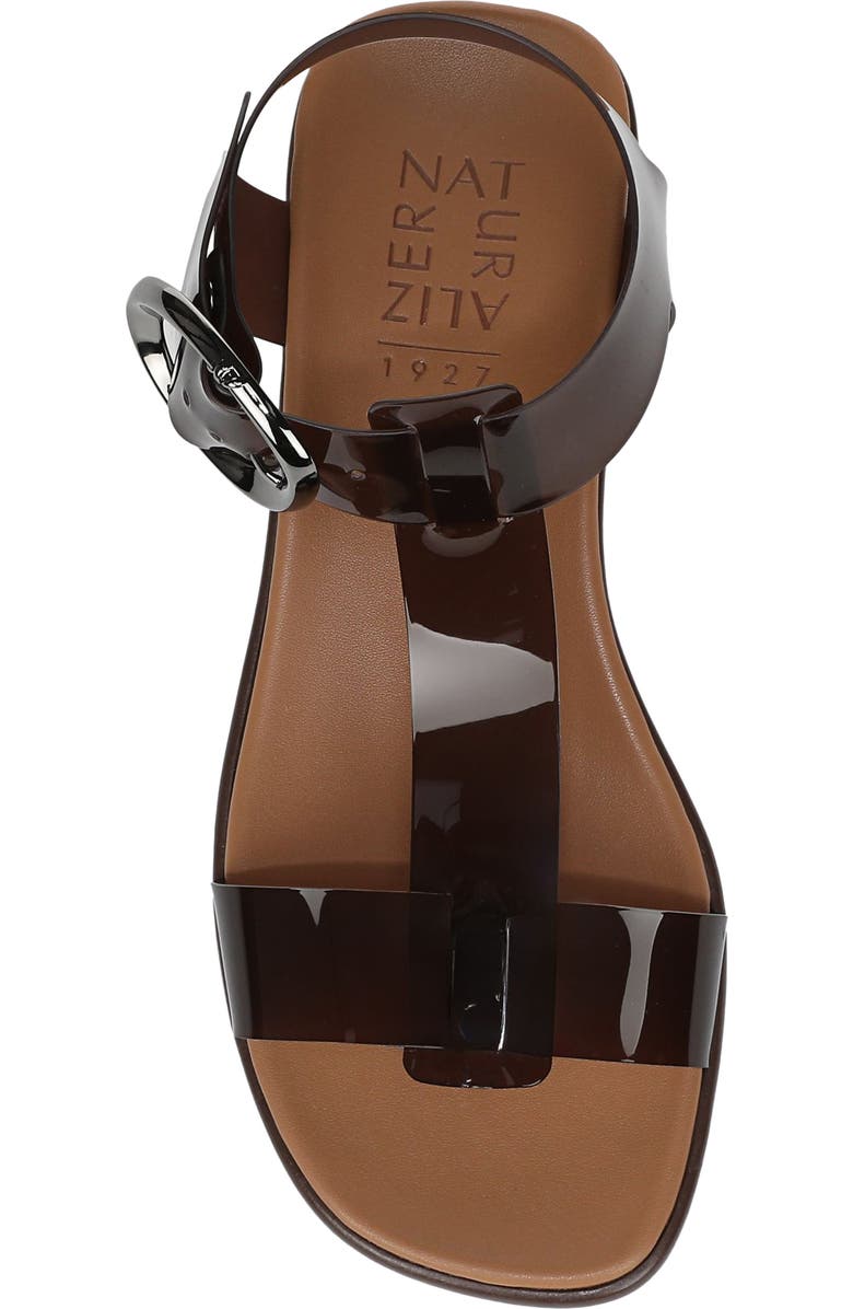 Naturalizer Brandy T-Strap Sandal, Alternate, color, Chocolate Bar Brown