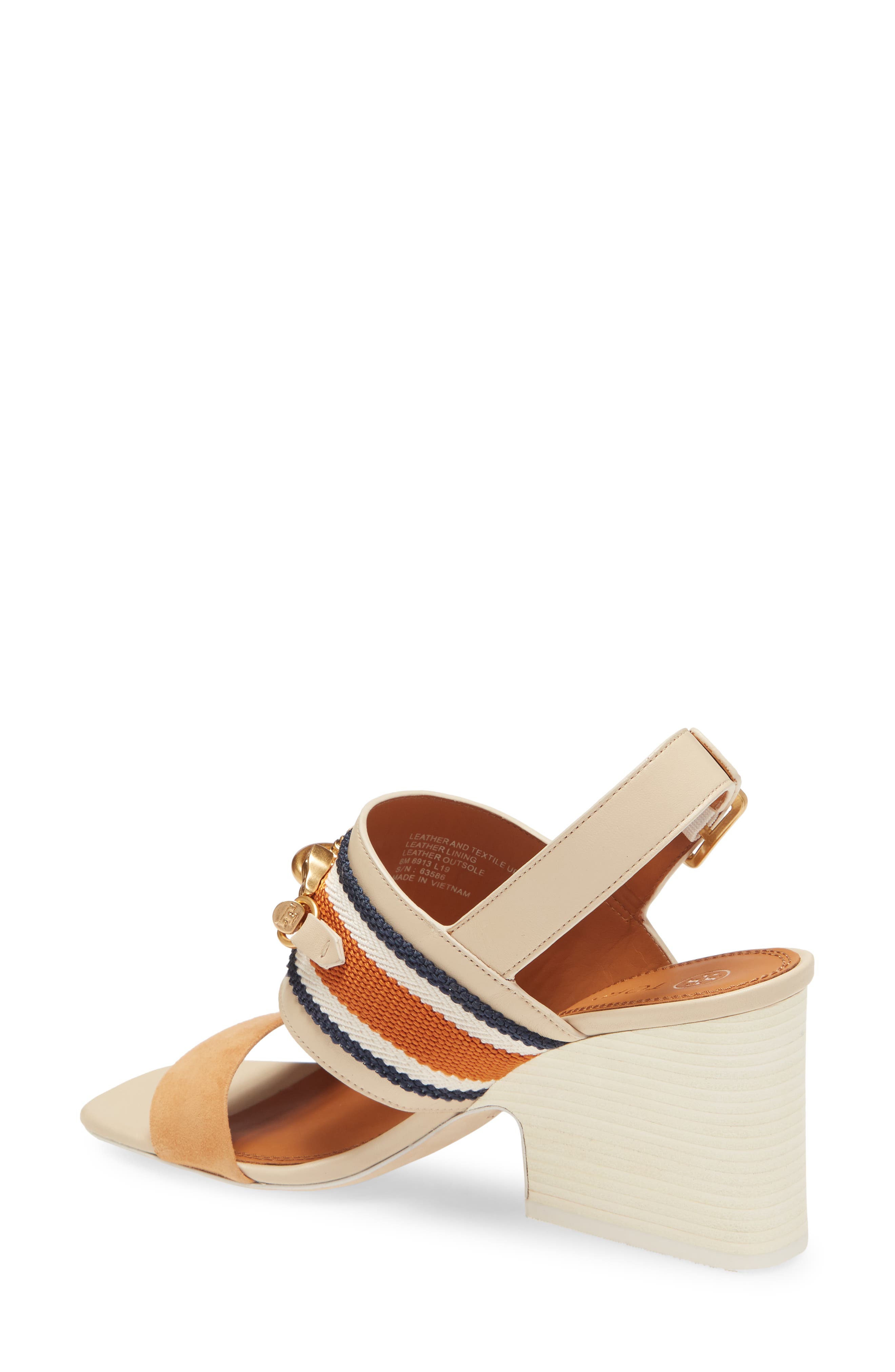 Tory Burch Jessa Horse Hardware Slingback Sandal, Alternate, color, 