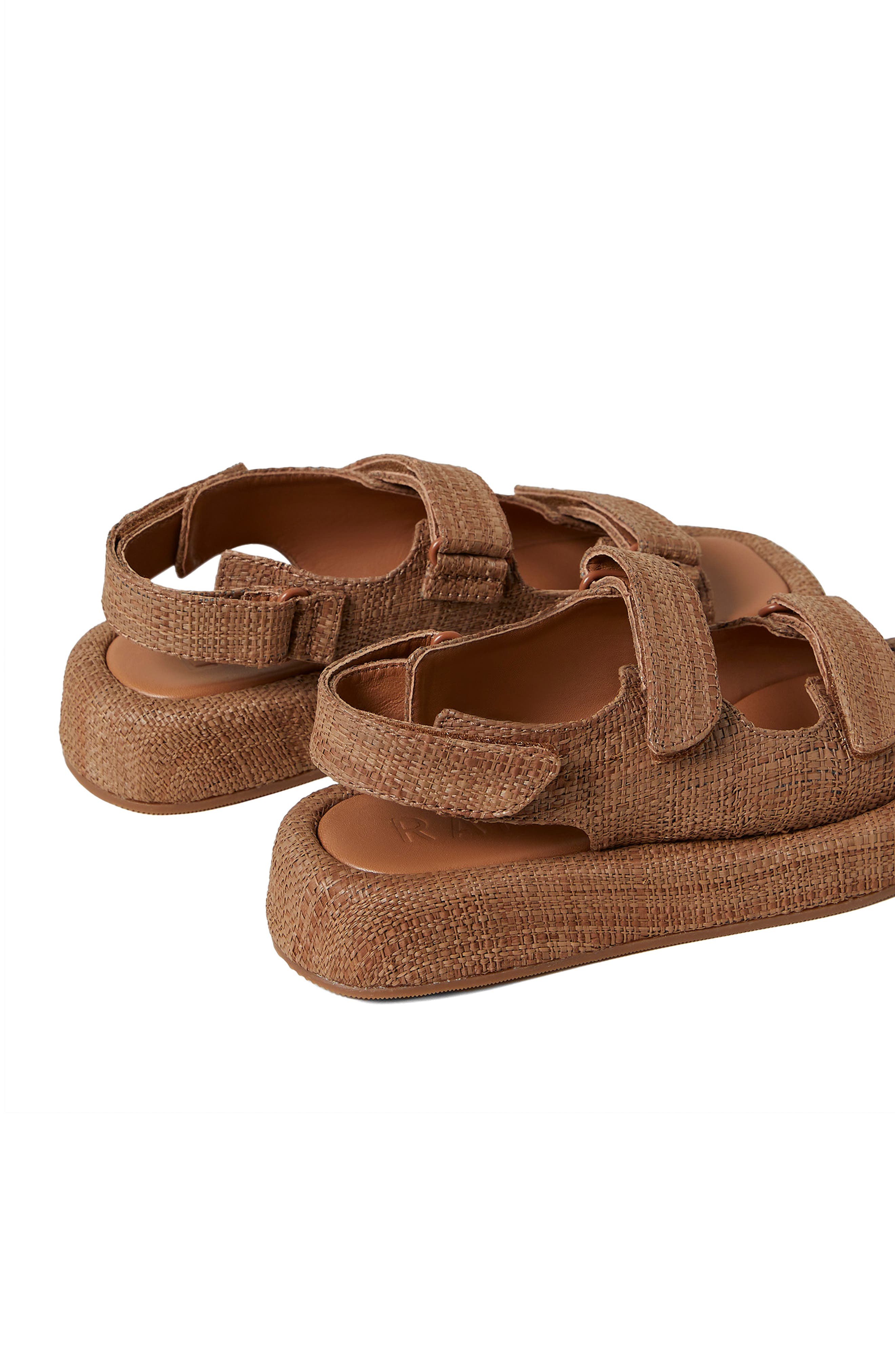 Loeffler Randall Blaise Platform Sandal, Alternate, color, Brown