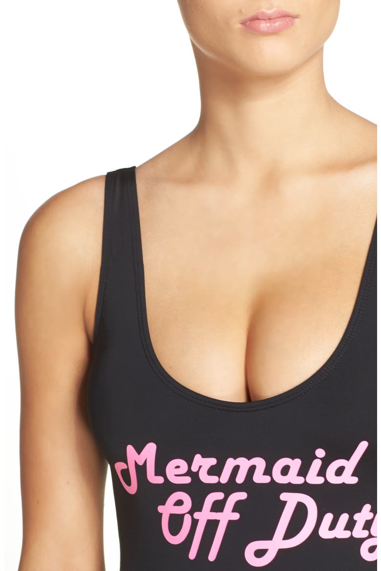 Summer Dayz One-Piece Swimsuit, Alternate, color, BLACK