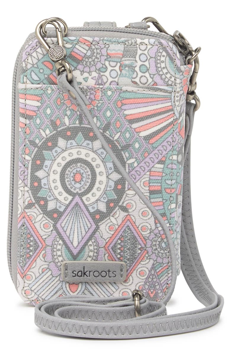 Sakroots Artist Circle Smartphone Wristlet, Alternate, color, 
