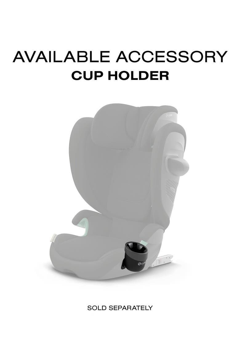 Solution G2 Booster Seat, Alternate, color, MOON BLACK