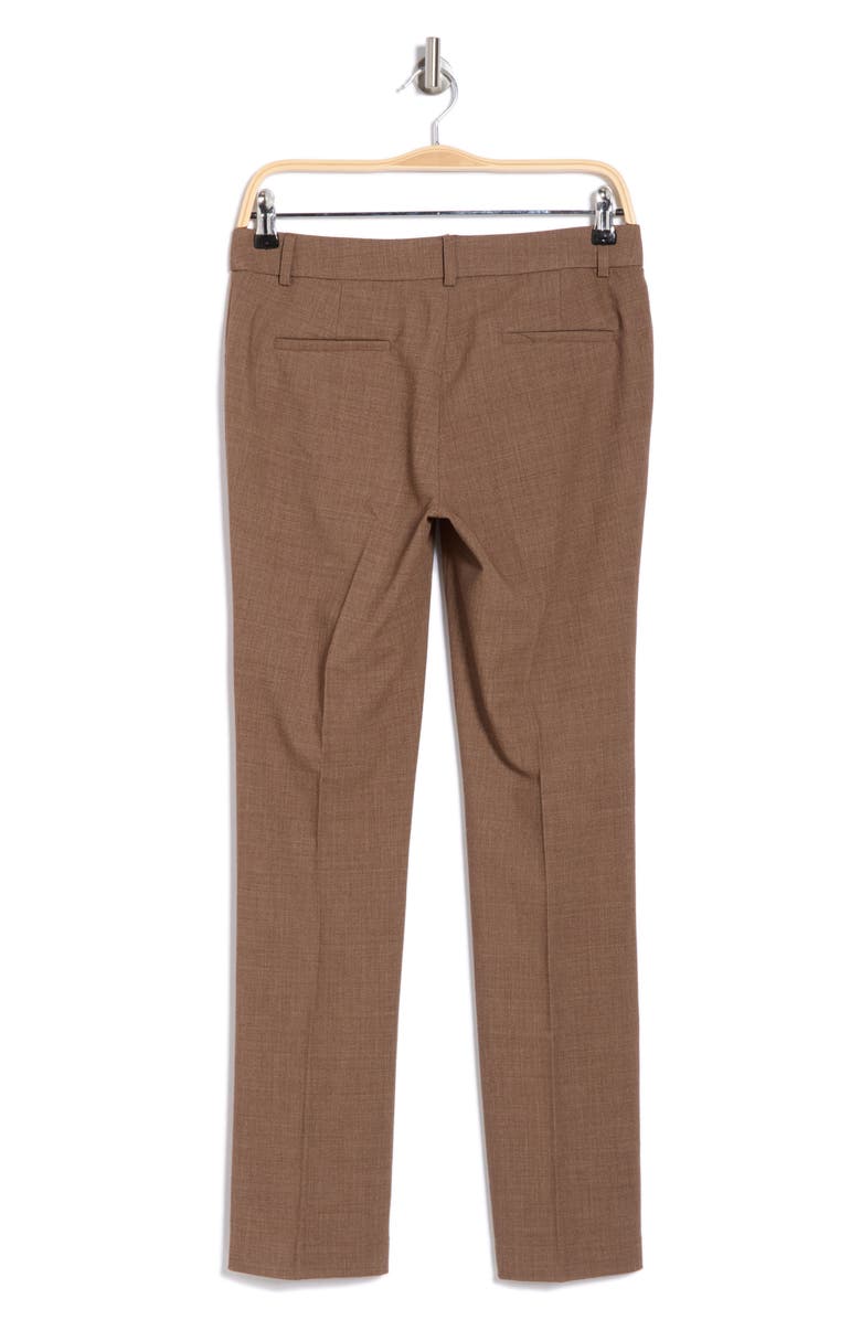 Amanda & Chelsea Ari Straight Leg Ponte Pants, Alternate, color, Bark