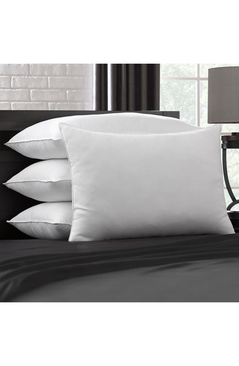 ELLA JAYNE HOME Signature Microfiber Shell Down Alternative Pillow - Pack of 4, Alternate, color, White