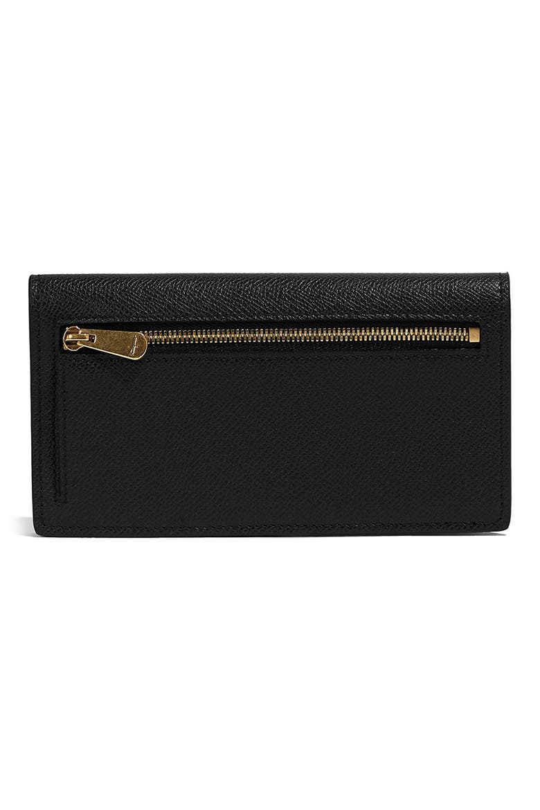 Gancini Continental Wallet, Alternate, color, NERO