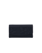 Fable England Floral Applique Long Wallet