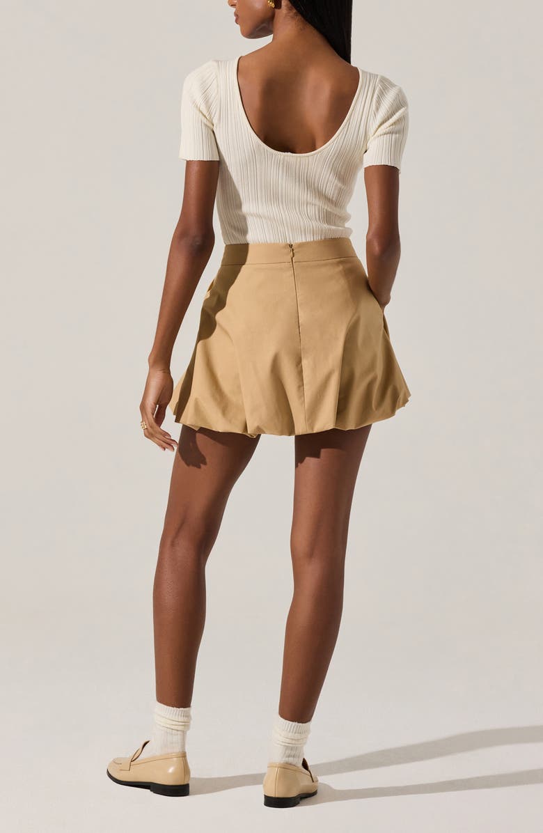 ASTR the Label Toini Skort, Alternate, color, Khaki