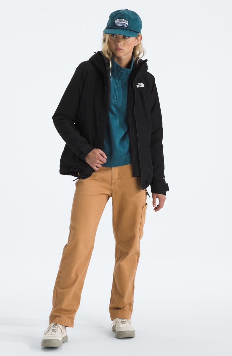 The North Face Carto Mono TriClimate<sup>®</sup> Waterproof 3-in-1 Jacket, Alternate, color, Tnf Black
