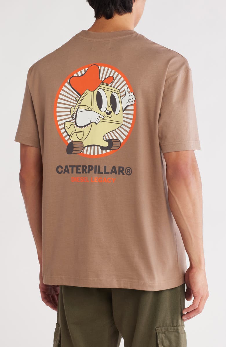 CAT WWR Retro Danny Legacy Cotton Boxy Graphic T-Shirt, Alternate, color, 