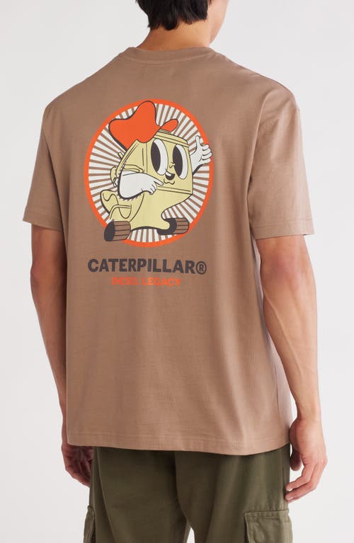 Cat Wwr Retro Danny Legacy Cotton Boxy Graphic T-shirt