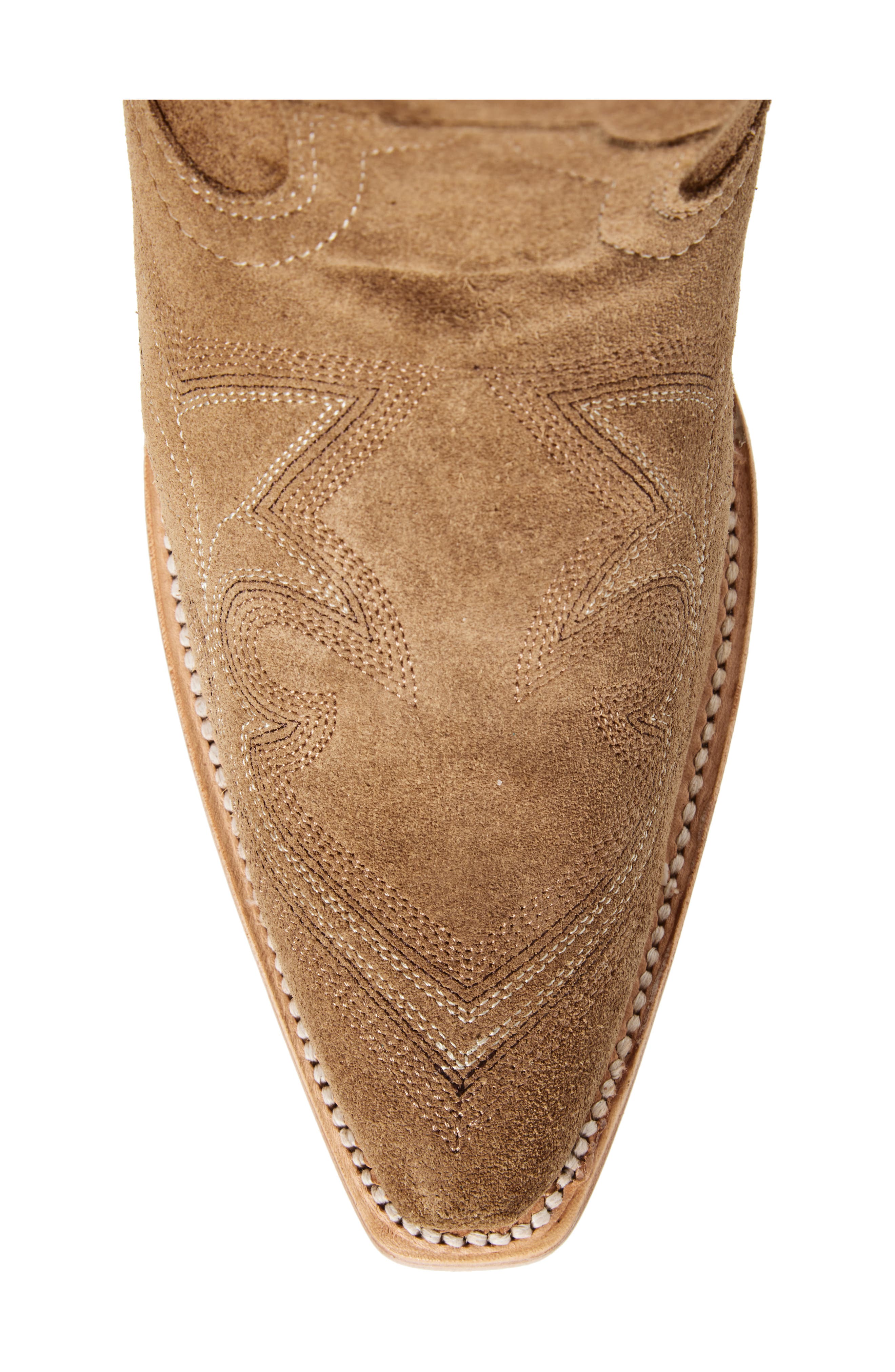 CORRAL Knee High Western Boot, Alternate, color, Sand