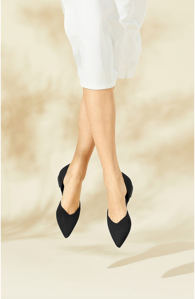 VIVAIA Pointed-Toe Flats, Alternate, color, Black