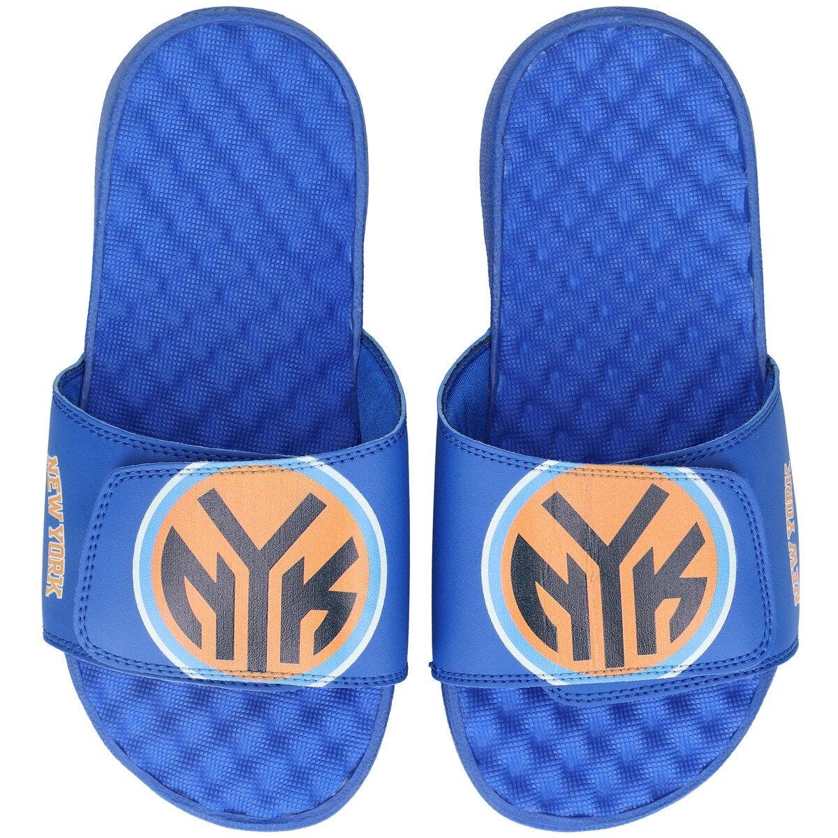 ISLIDE New York Knicks Slide Flip Flops, Main, color, 