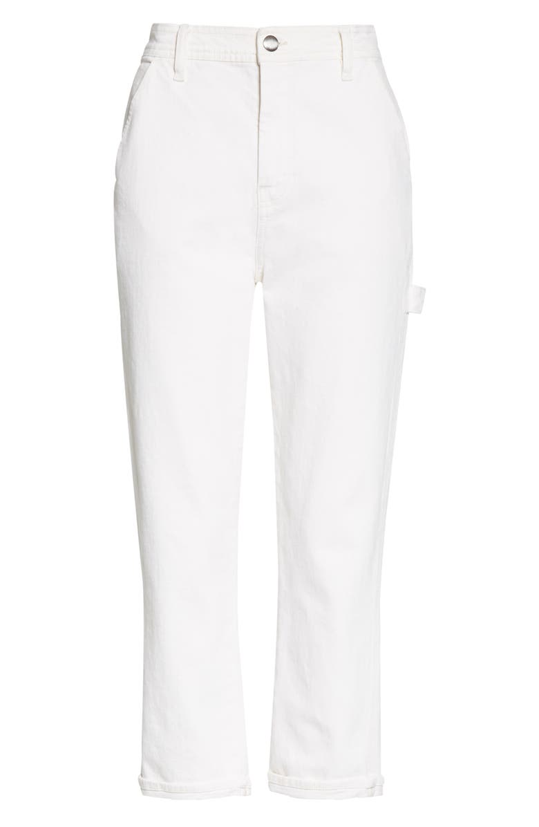 FRAME Carpenter Crop Straight Leg Jeans, Alternate, color, 