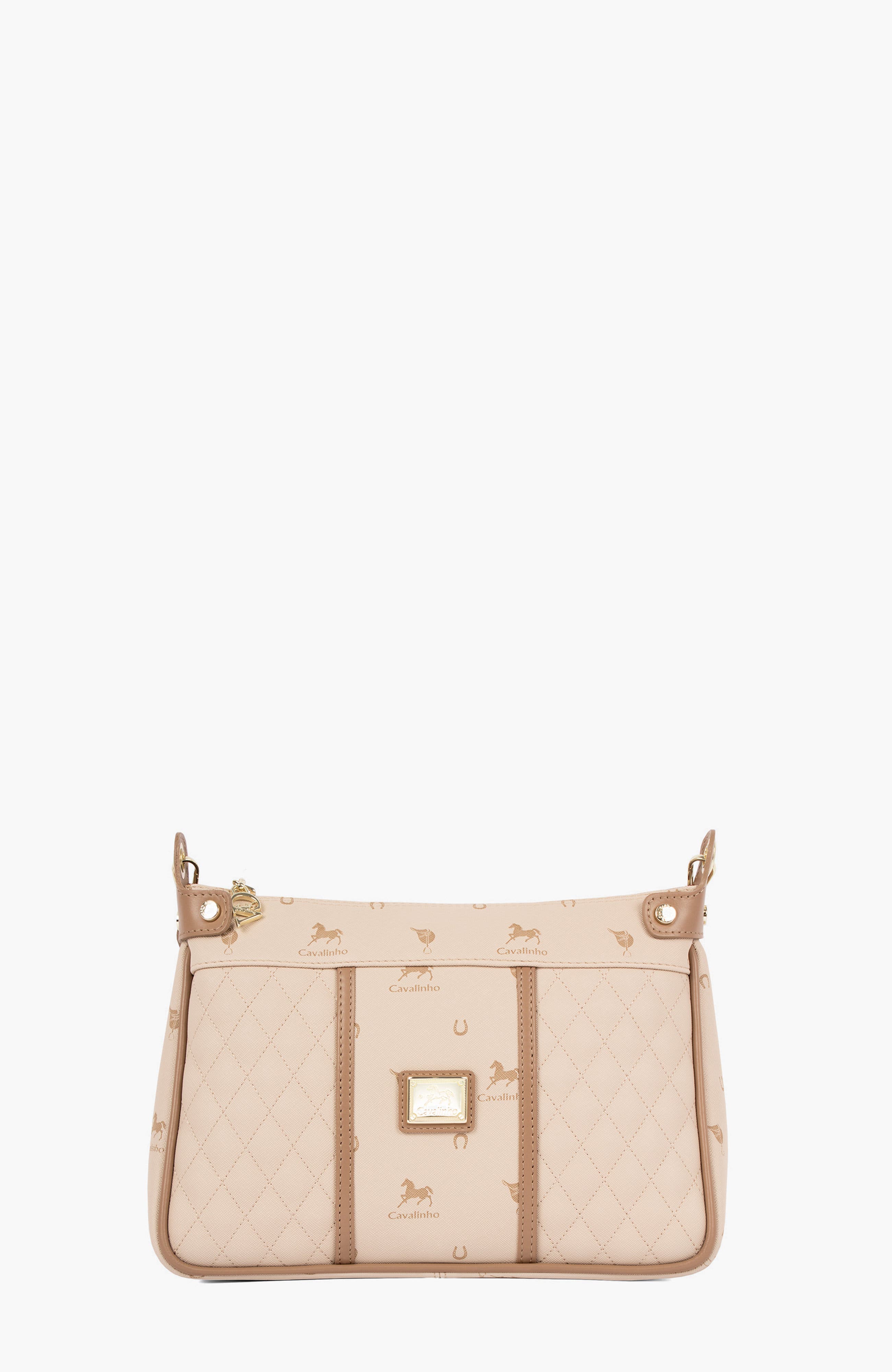 Di Cavallo 592 Crossbody Shoulder Bag, Main, color, Beige