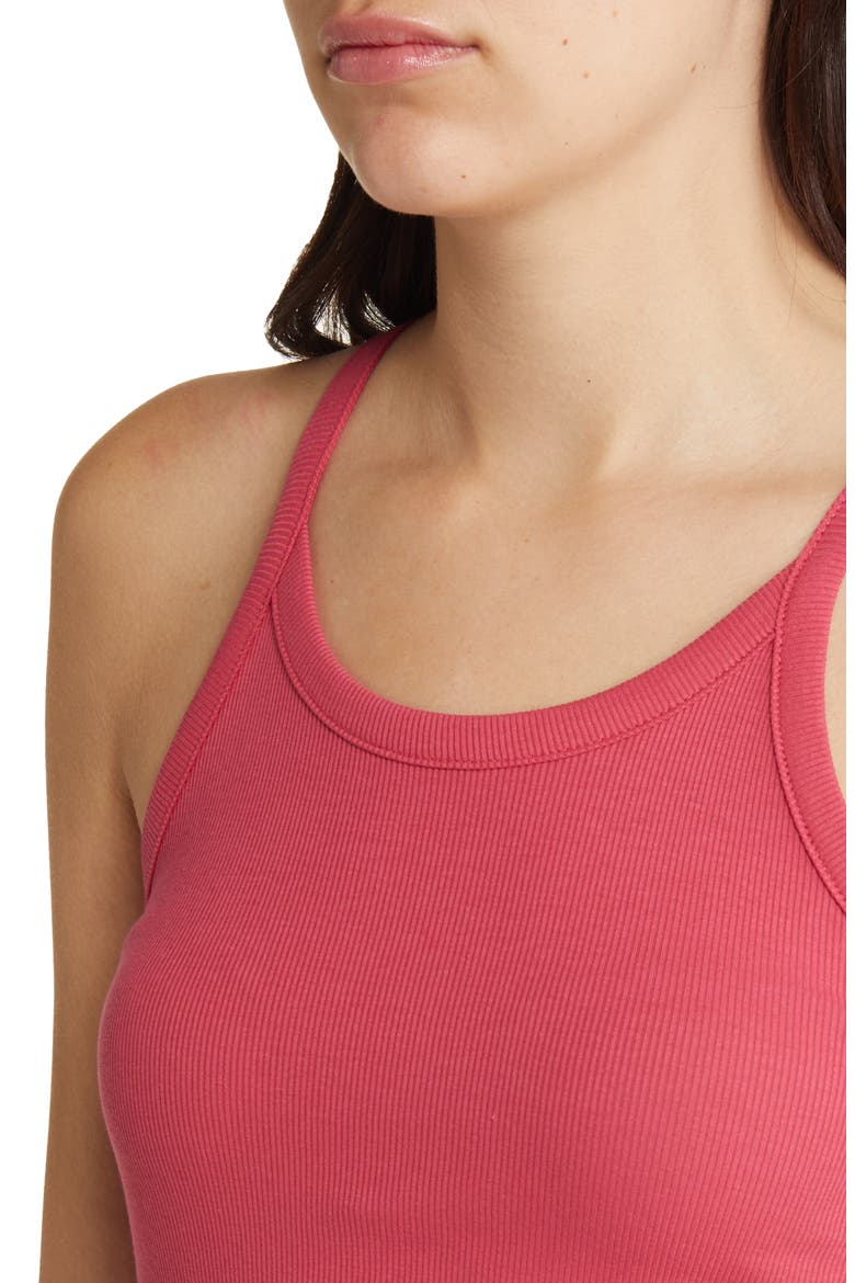 Brightside '90s Tank, Alternate, color, ROSY HIBISCUS