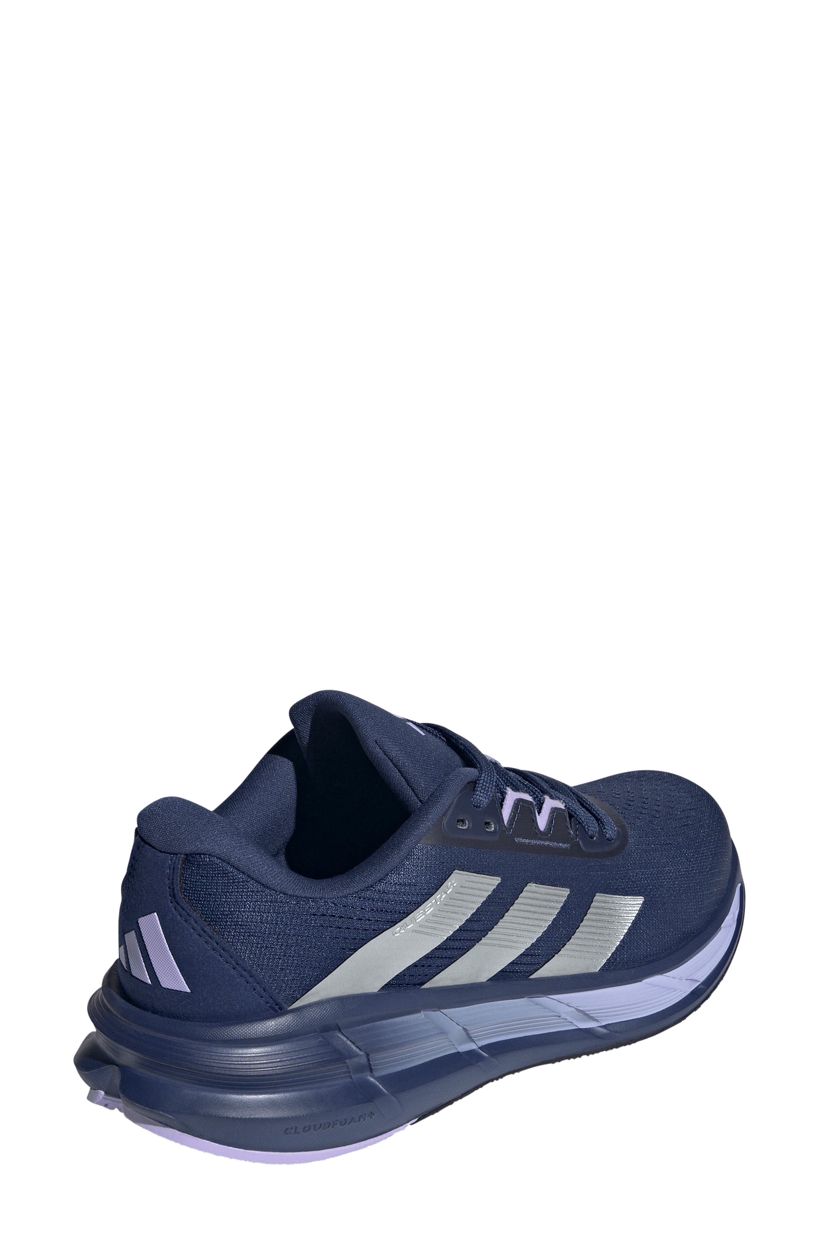 adidas Questar 3 Running Shoe, Alternate, color, Tech Indigo/ Silver/ Purple