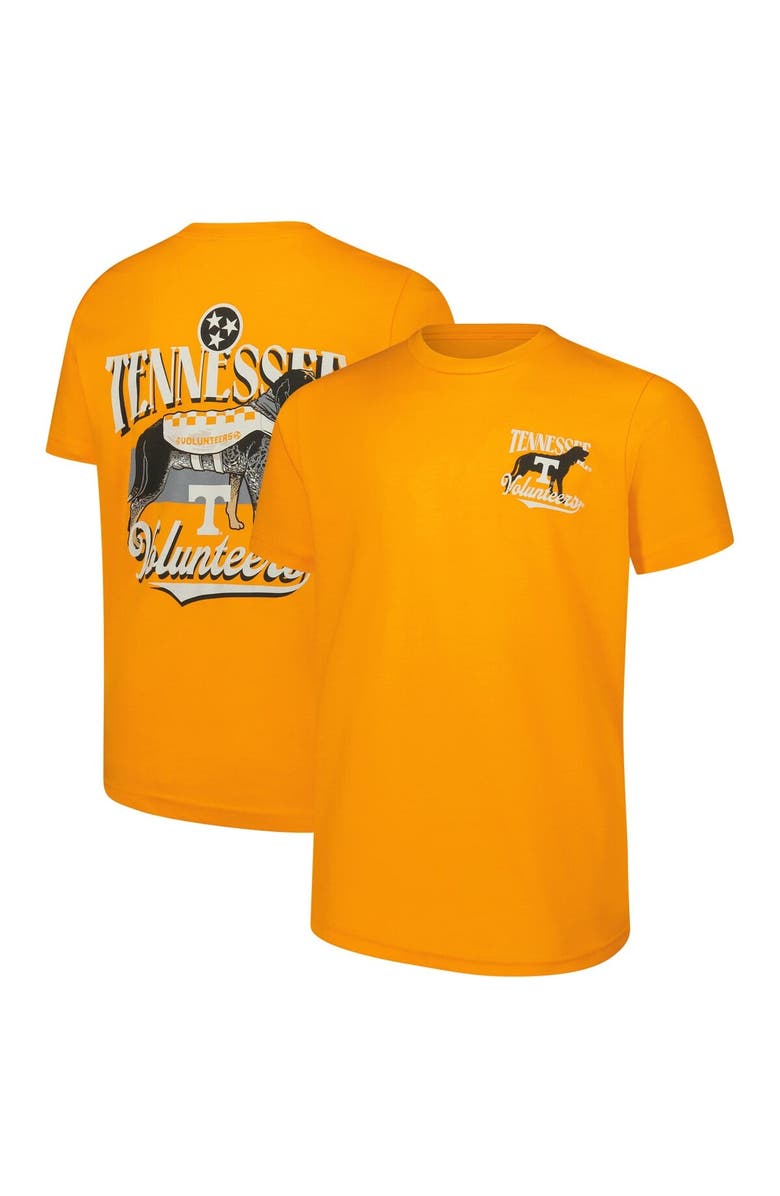 IMAGE ONE Youth Tennessee Orange Tennessee Volunteers Mascot State Bridge Premium Hyperlocal T-Shirt, Main, color, 