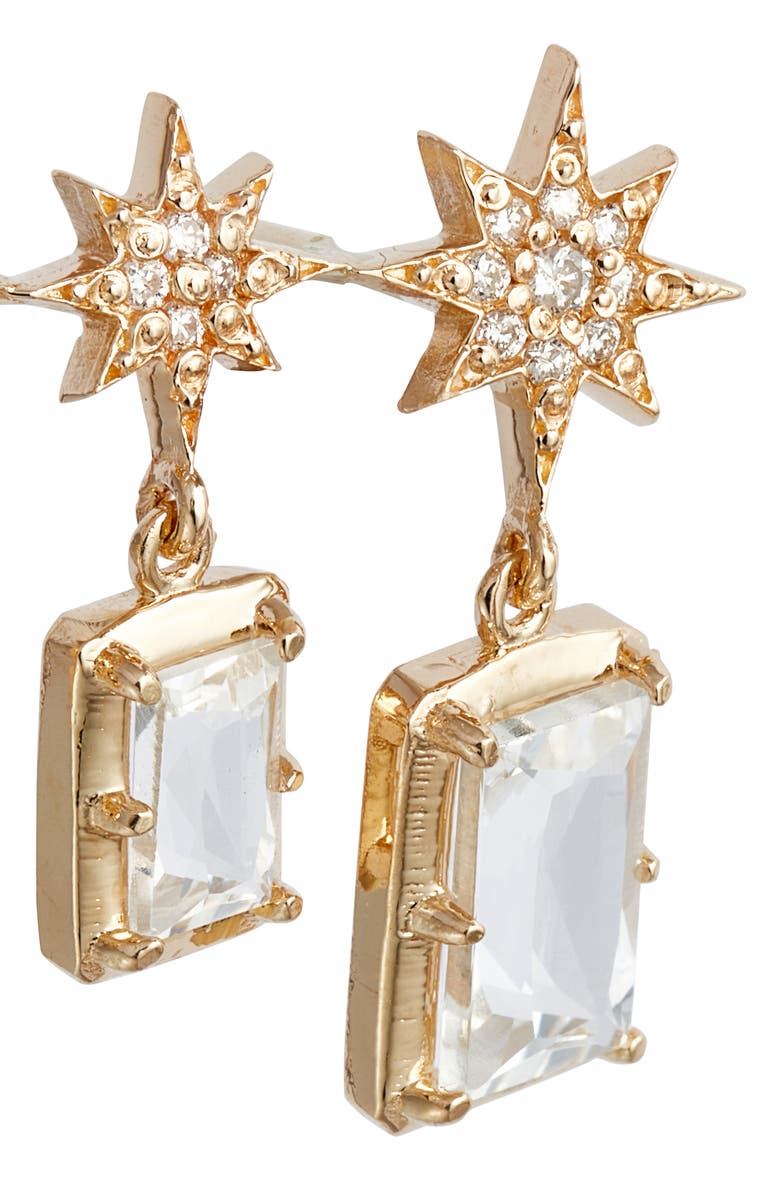 Anzie Triple Baguette Ear Crawlers, Alternate, color, Yellow Gold