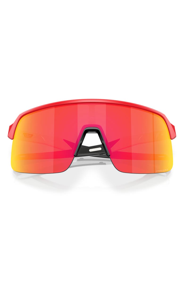 Oakley Sutro Lite 139mm Prizm<sup>™</sup> Semirimless Wrap Shield Sunglasses, Alternate, color, Ruby